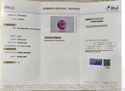 3.04/CT Natural Old Burma Ruby with IIGJ Govt. Lab Certificate-15737S204518